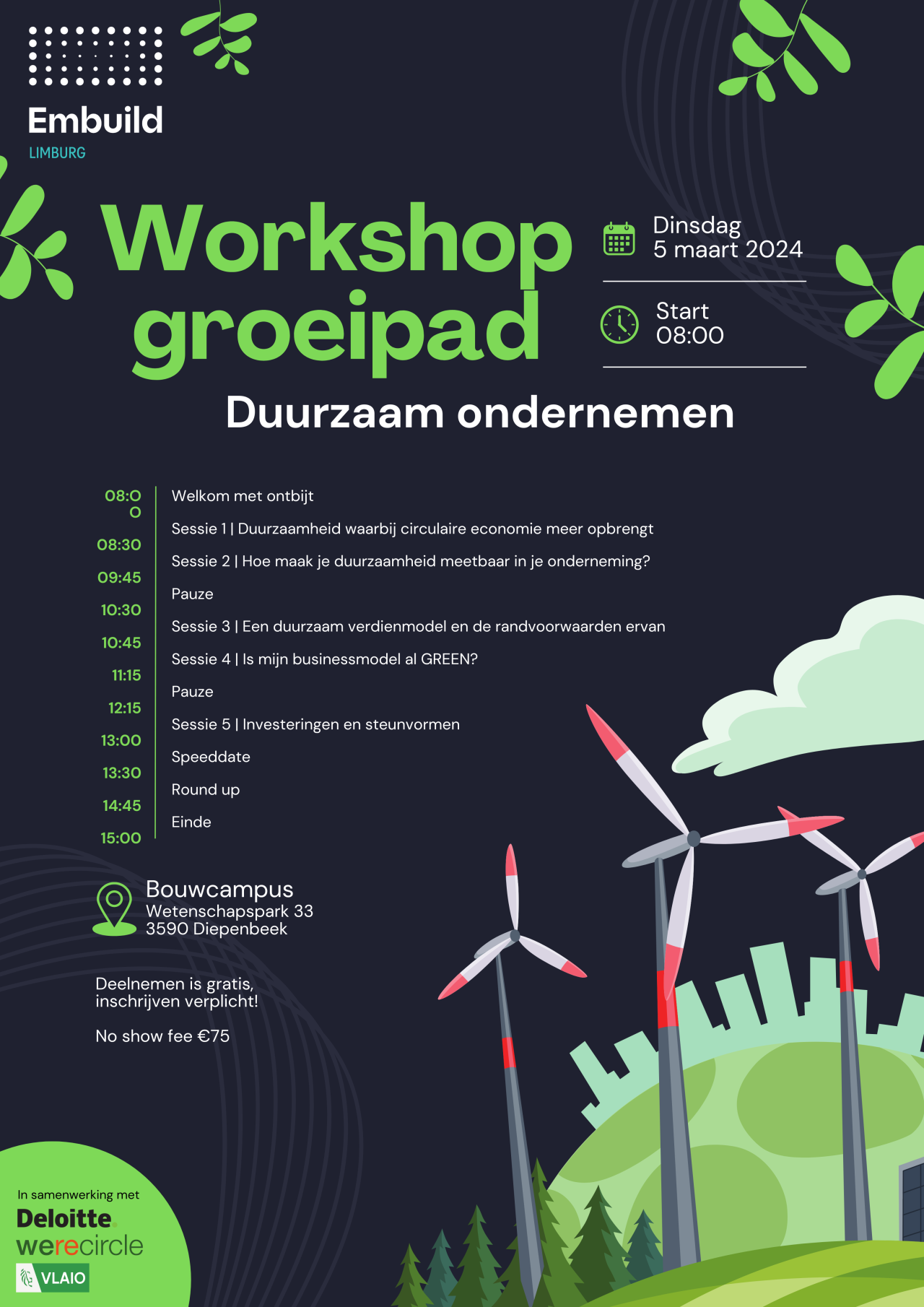 Uitnodiging workshop groeipad: duurzaam ondernemen