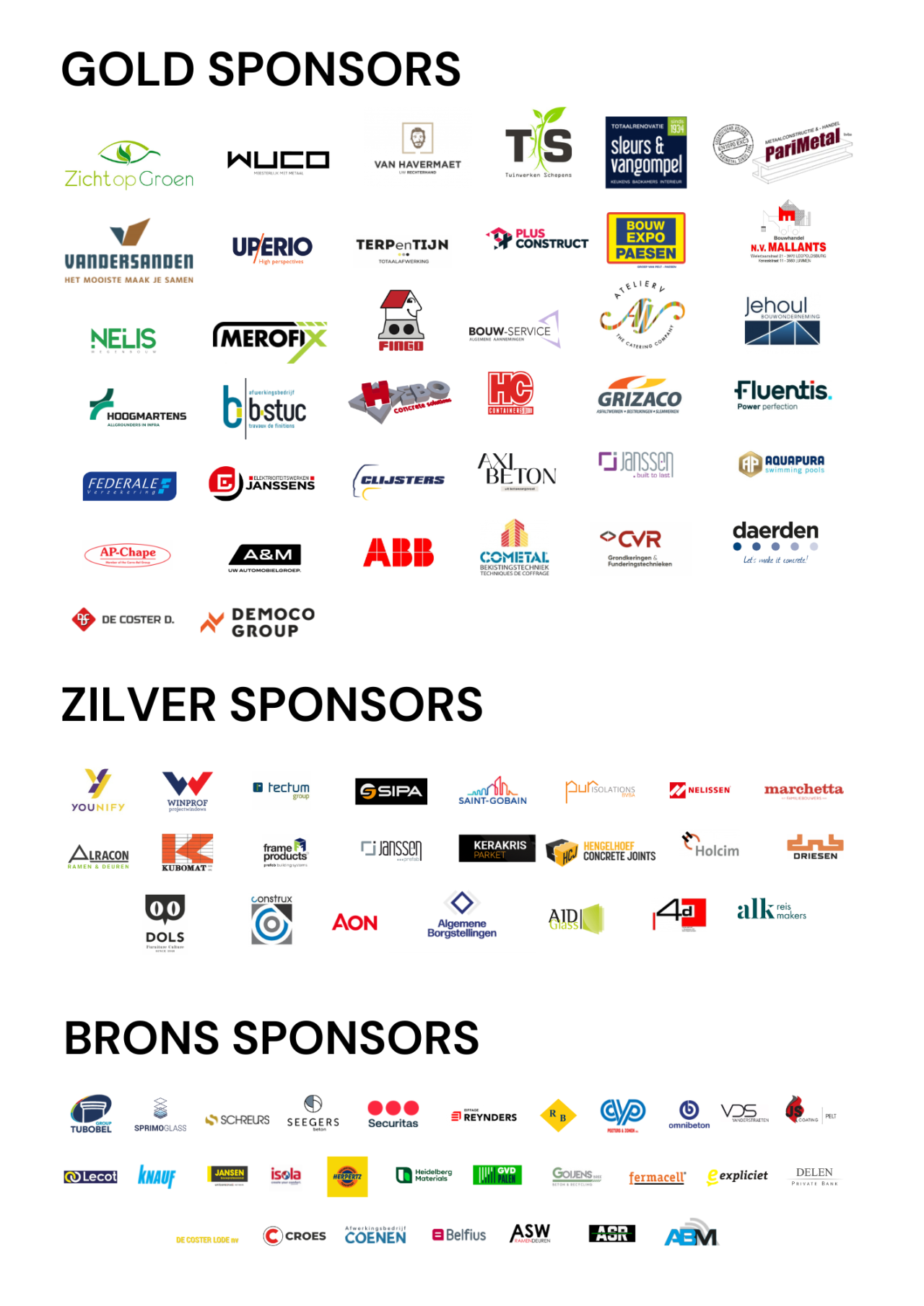 sponsors